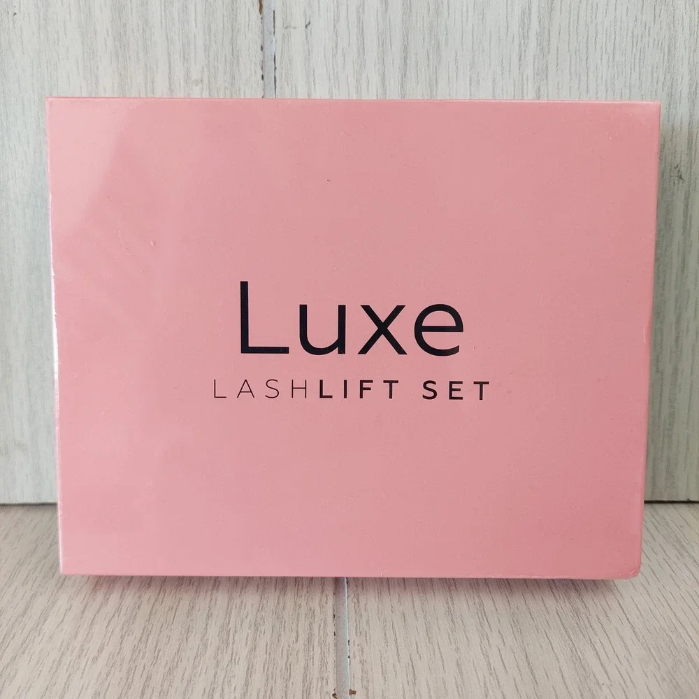 Luxe Cosmetics Lashlift Set OS Pink Professional Eyelash Perm Kit BeautyNew